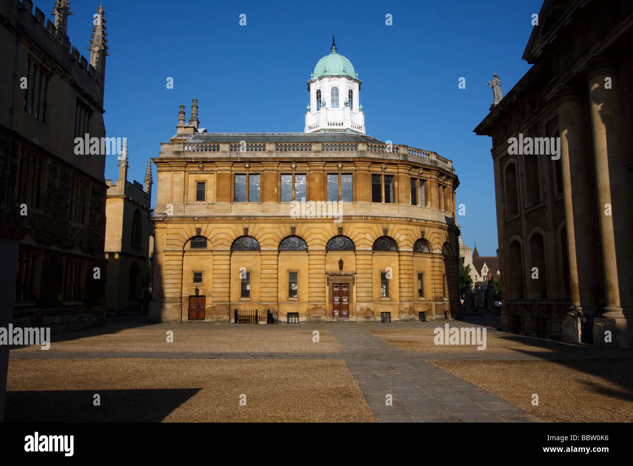 Sheldonian Theatre, l'Università di Oxford Foto Stock