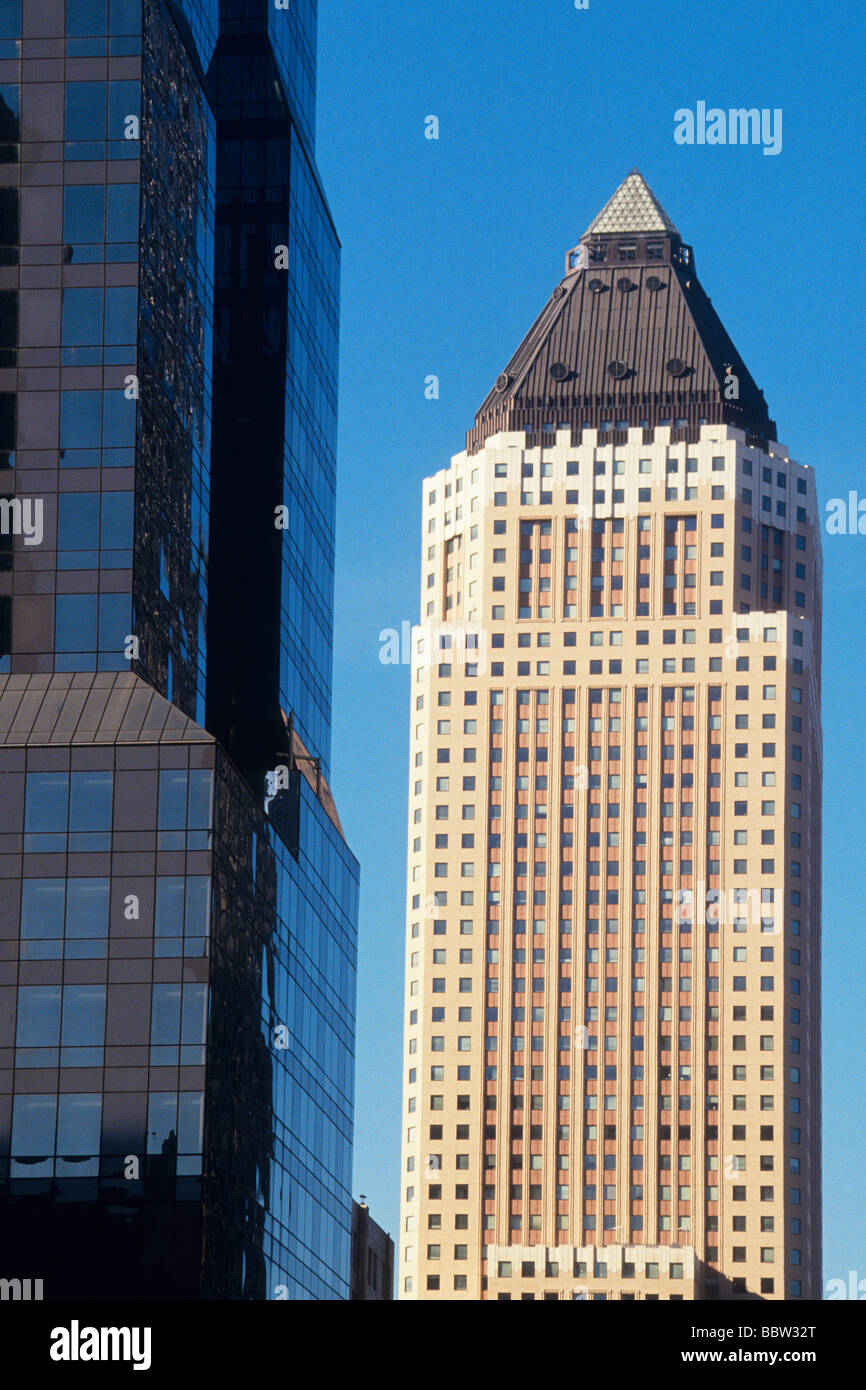 One World Wide Plaza Midtown Manhattan New York City New York STATI UNITI D'AMERICA Foto Stock