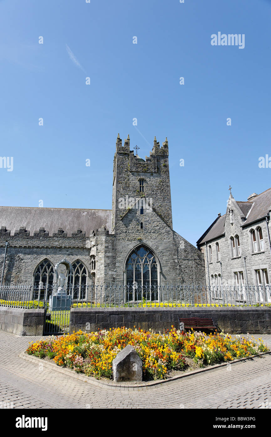 L Abbazia di nero nella città di Kilkenny Sud Irlanda Foto Stock