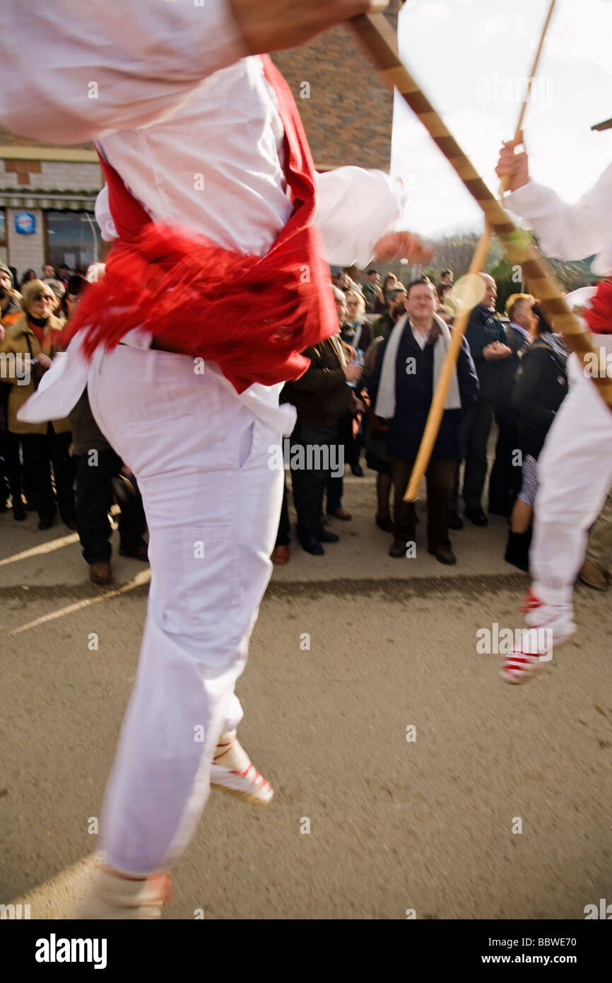 Carnaval de la Vijanera en Silió Molledo Cantabria España il carnevale di La Vijanera in Silio Molledo Cantabria Spagna Foto Stock
