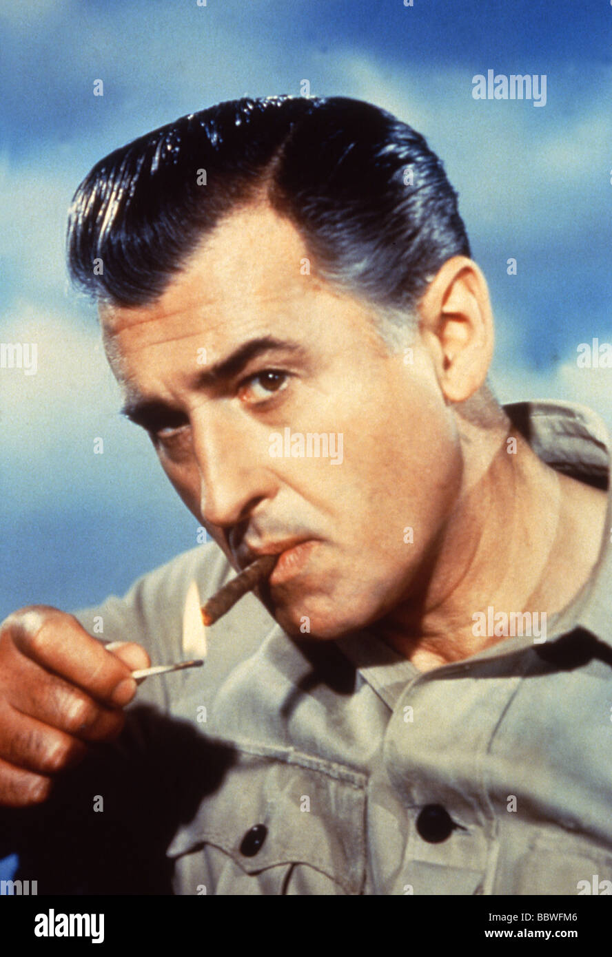STEWART GRANGER - UK film attore circa 1960 Foto Stock