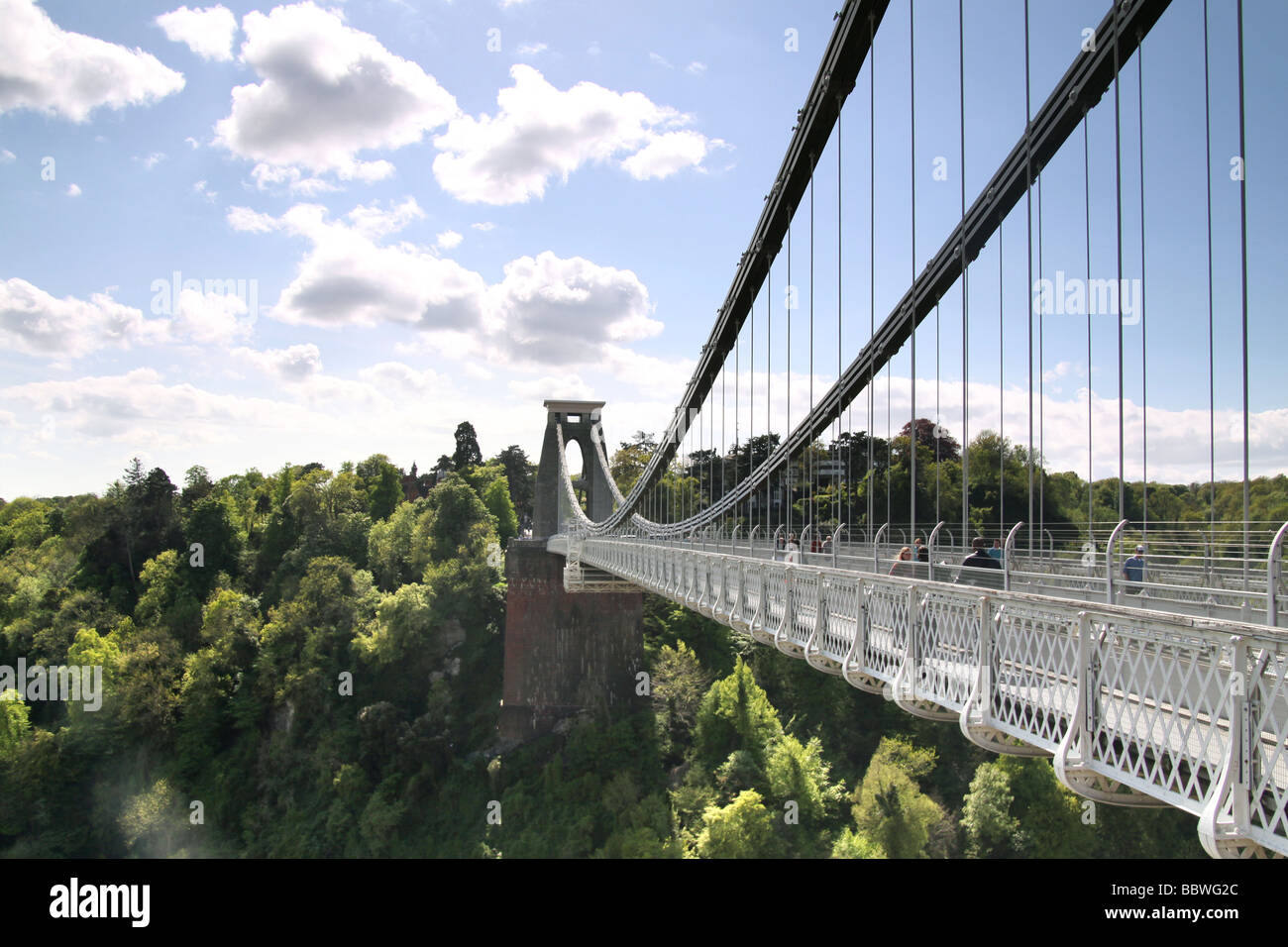 Il ponte sospeso di Clifton Foto Stock