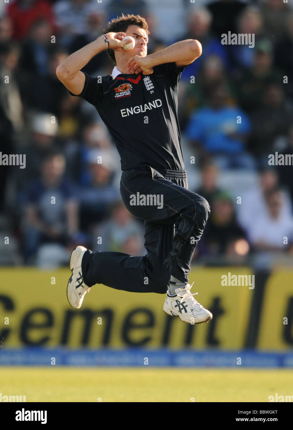 JAMES ANDERSON INGHILTERRA TRENT BRIDGE NOTTINGHAM INGHILTERRA 11 Giugno 2009 Foto Stock