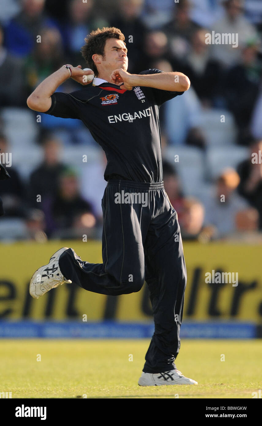 JAMES ANDERSON INGHILTERRA TRENT BRIDGE NOTTINGHAM INGHILTERRA 11 Giugno 2009 Foto Stock