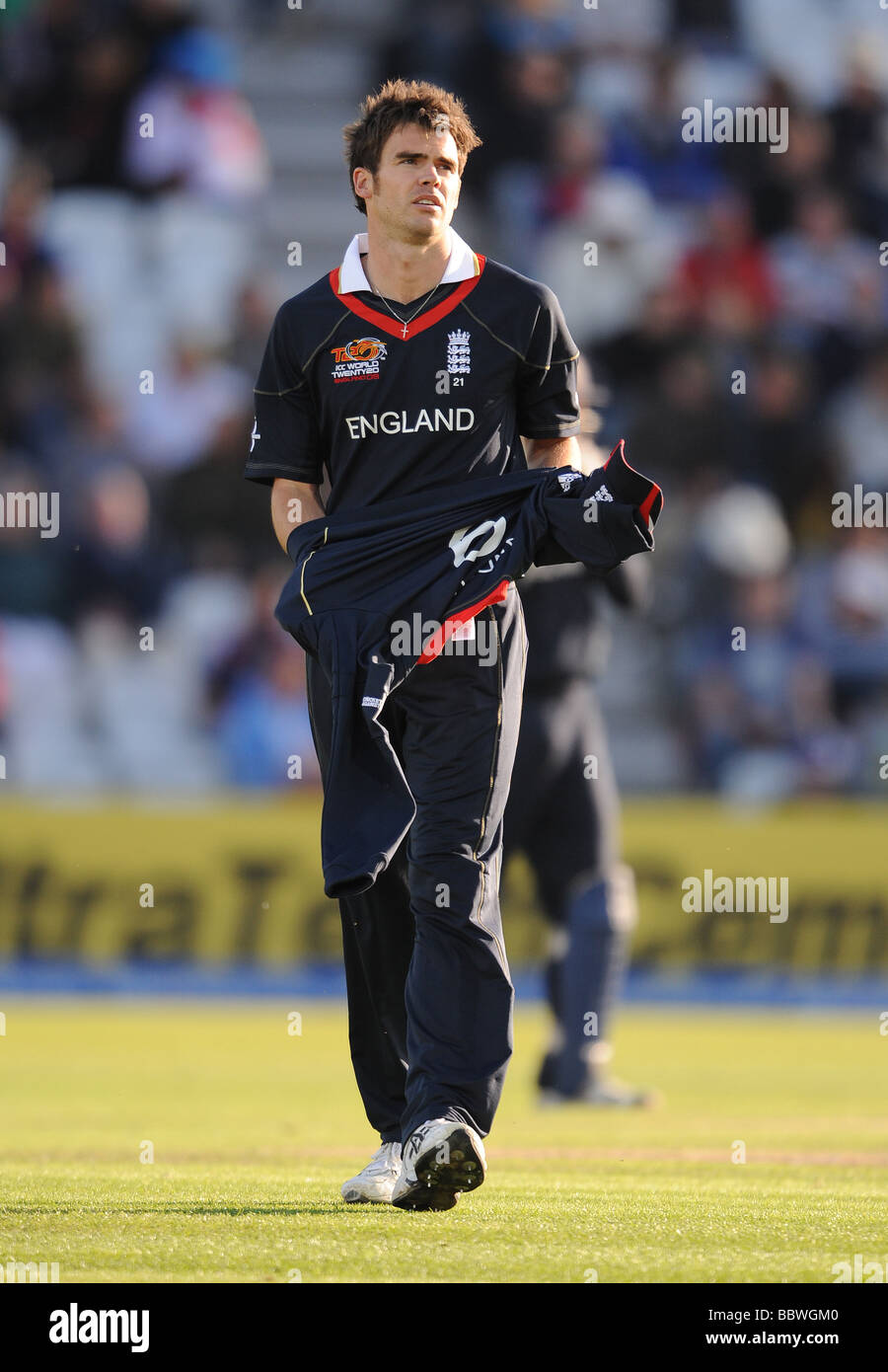 JAMES ANDERSON INGHILTERRA TRENT BRIDGE NOTTINGHAM INGHILTERRA 11 Giugno 2009 Foto Stock