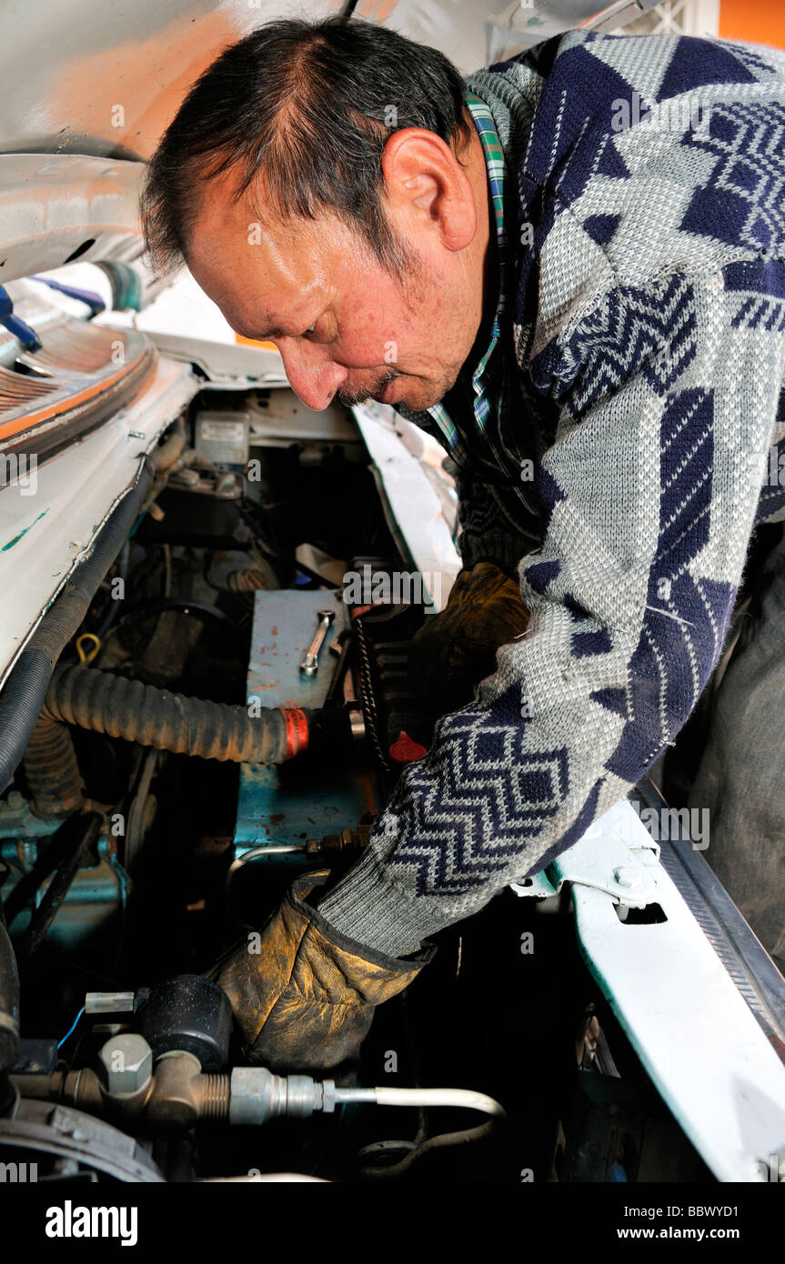 Autofficine, Bogotà, Colombia, Sud America Foto Stock