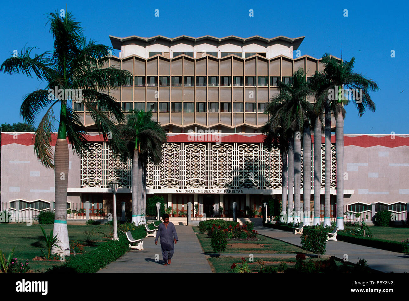 Il Pakistan Sind Regione Karachi Museo Nazionale Foto Stock