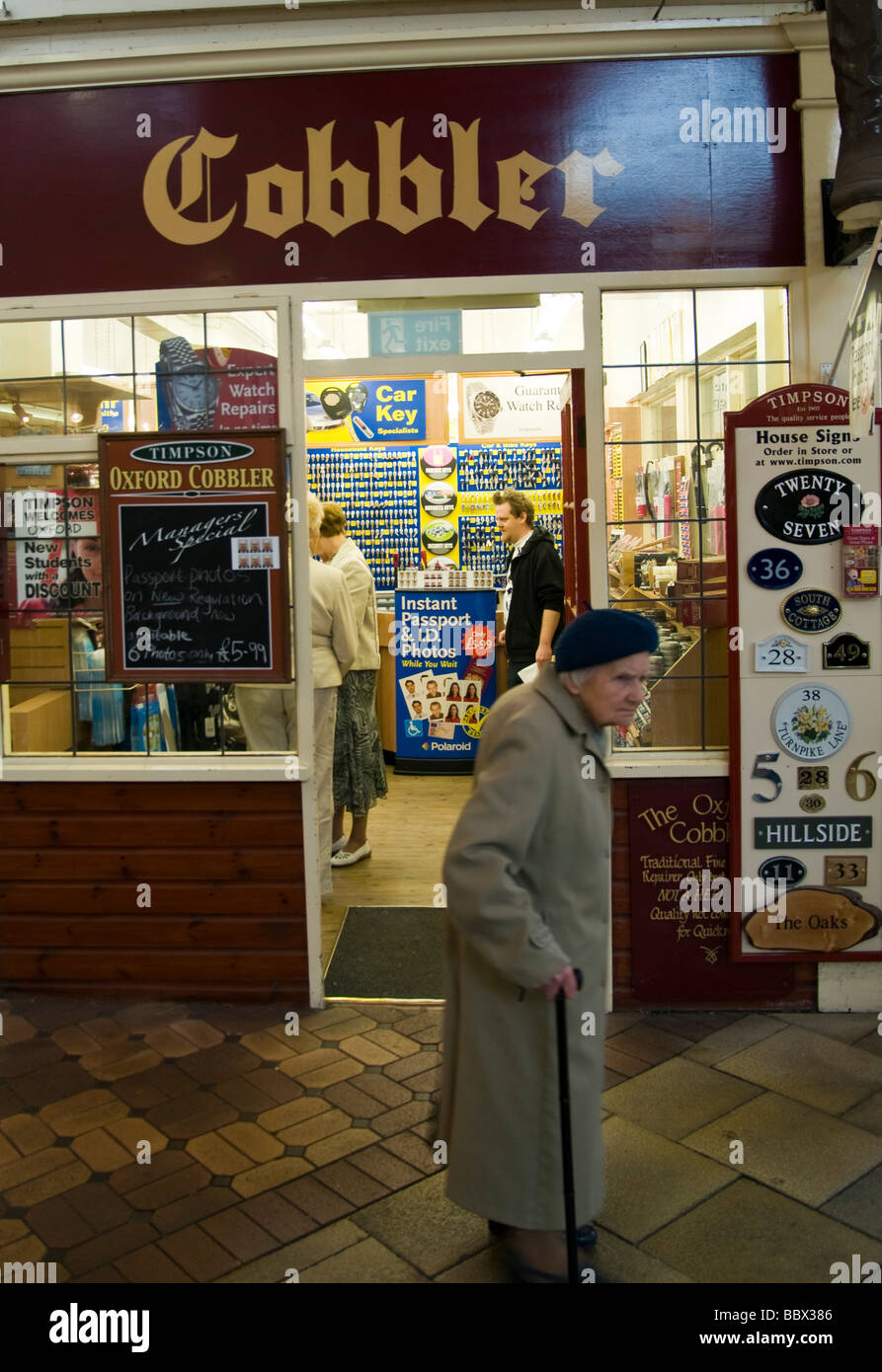 Il mercato coperto Oxford Foto Stock