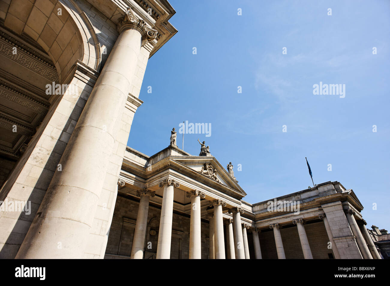 La Banca d'Irlanda Dublino Repubblica di Irlanda Foto Stock