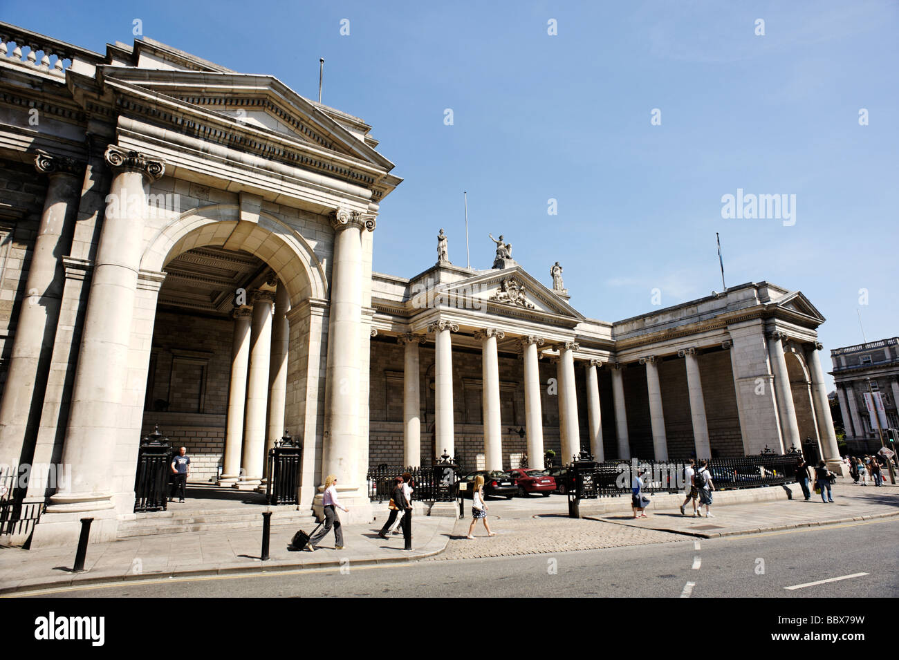 La Banca d'Irlanda Dublino Repubblica di Irlanda Foto Stock