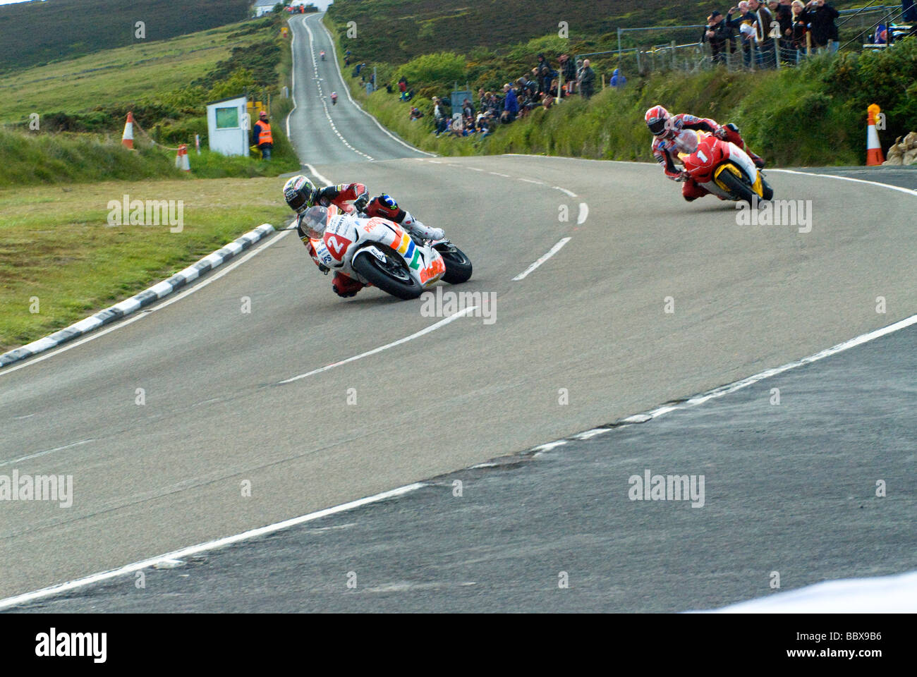 Isola di Man TT 2009 Foto Stock