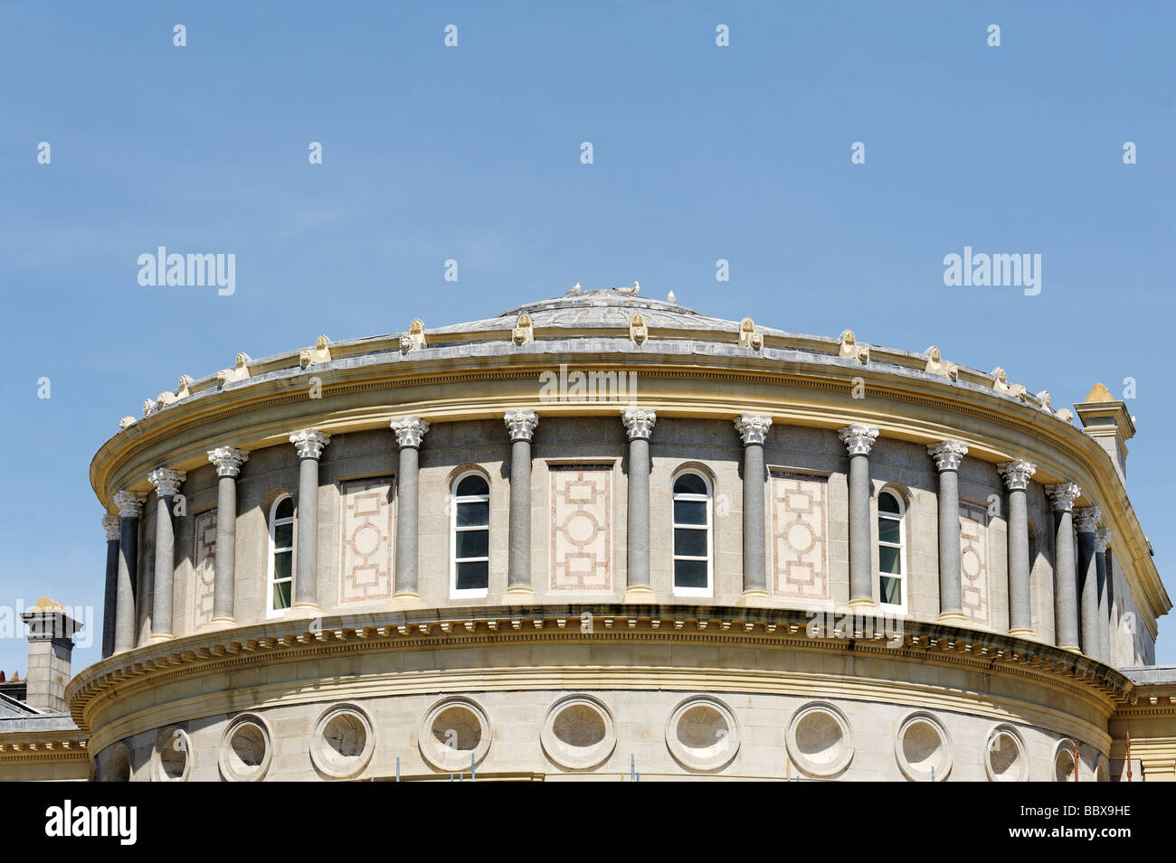 La Biblioteca Nazionale di edificio Irlanda Dublino Repubblica di Irlanda Foto Stock