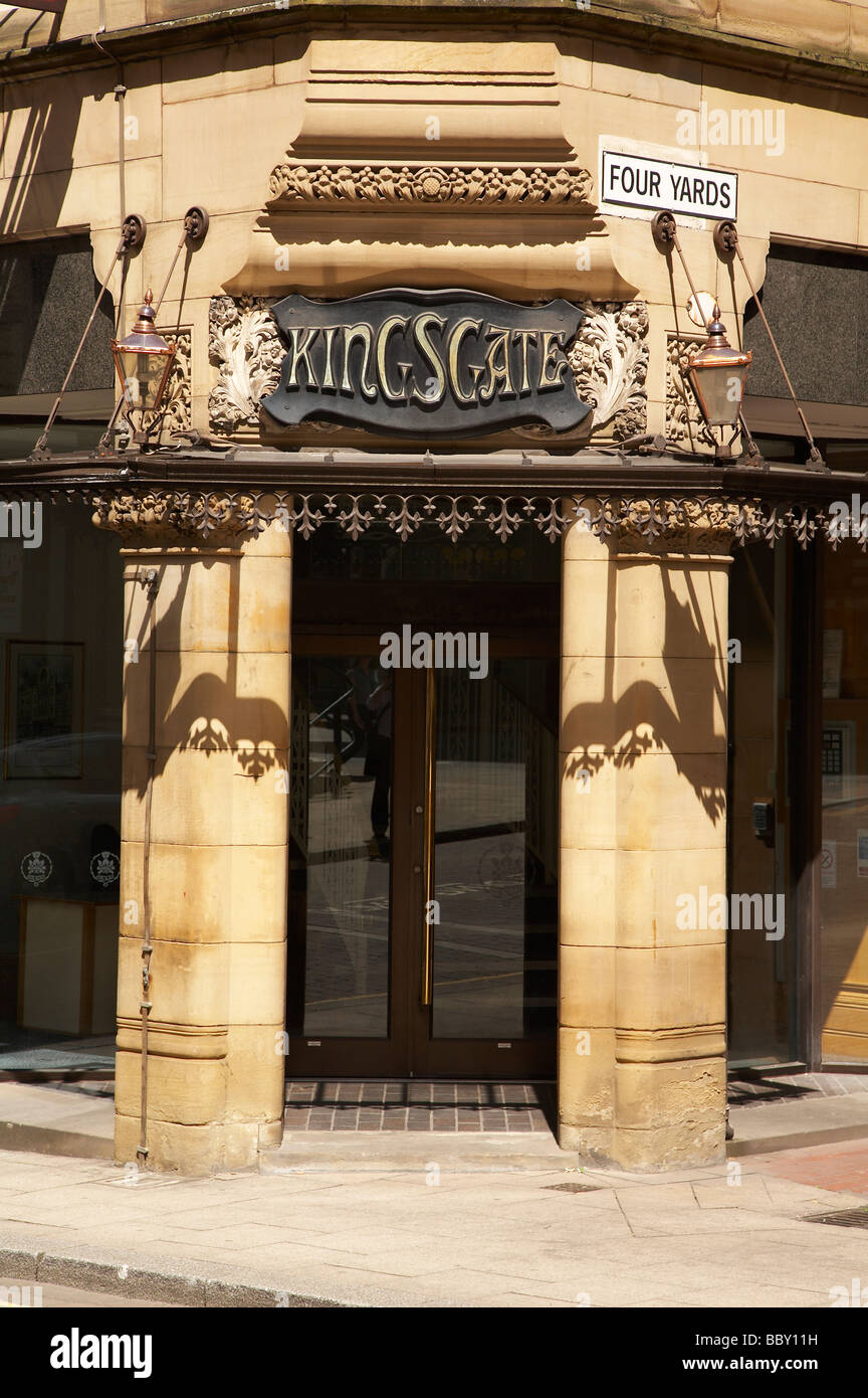 Il Kingsgate edificio in Manchester REGNO UNITO Foto Stock