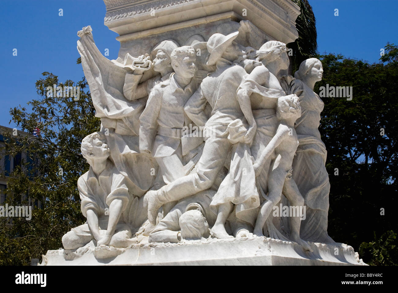 La scultura, Havana, Cuba Foto Stock