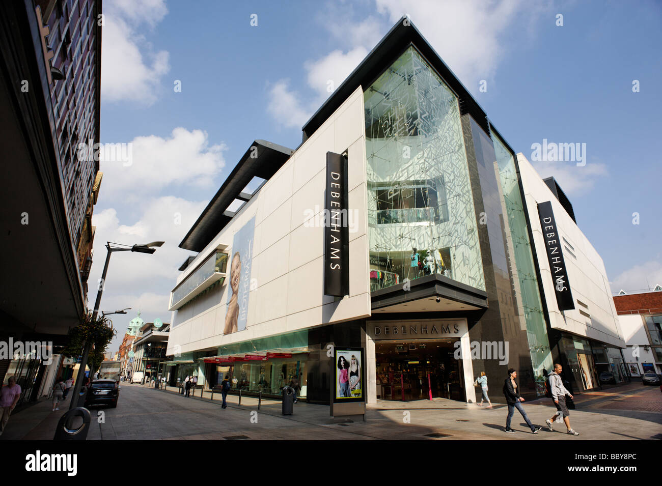 Grande negozio Debenhams su Henry St Dublino Repubblica di Irlanda Foto Stock