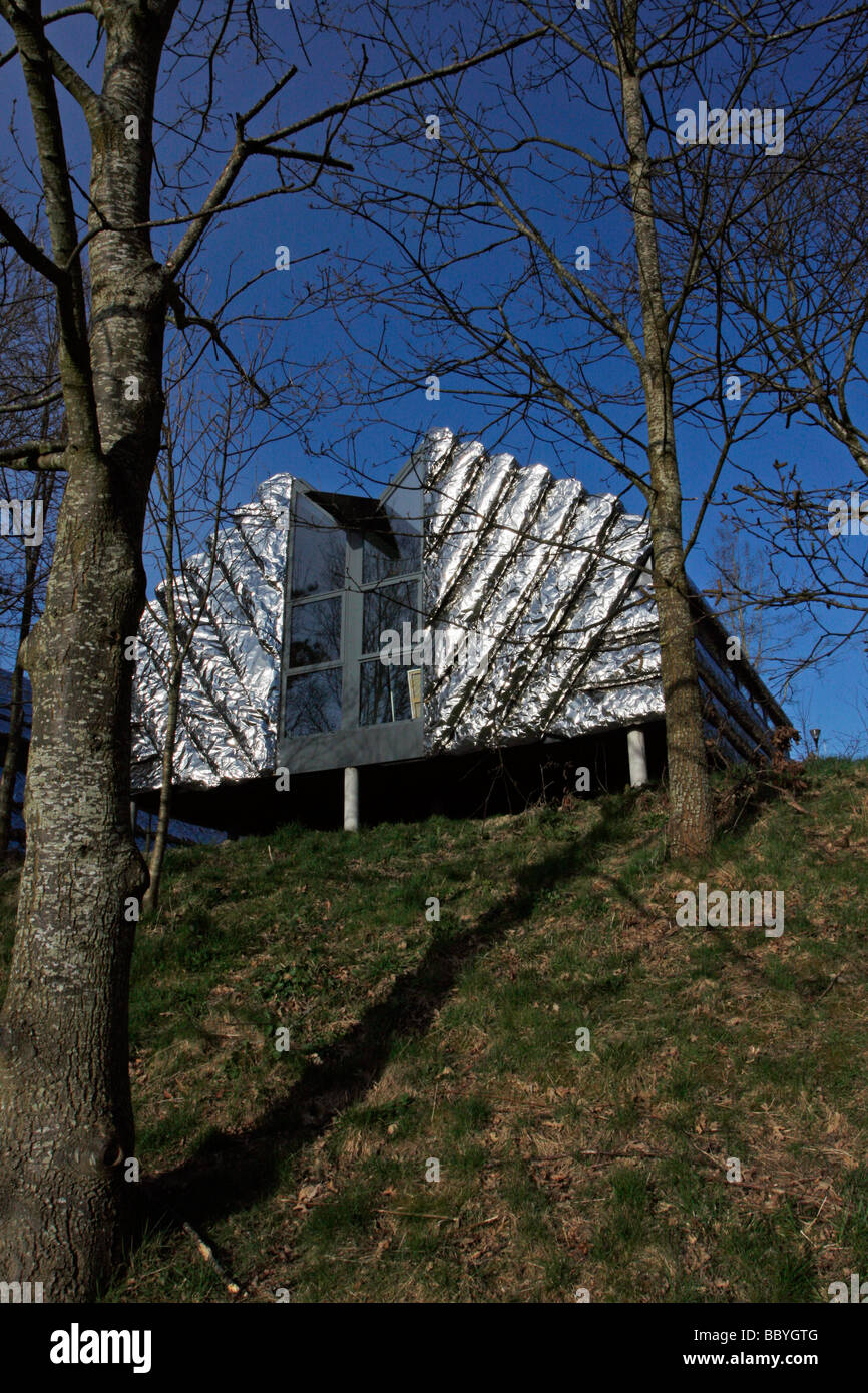 Heatherwick Studios industrie Creative e Business Unit Aberystwyth Arts Center Aberystwyth University West Wales UK Foto Stock