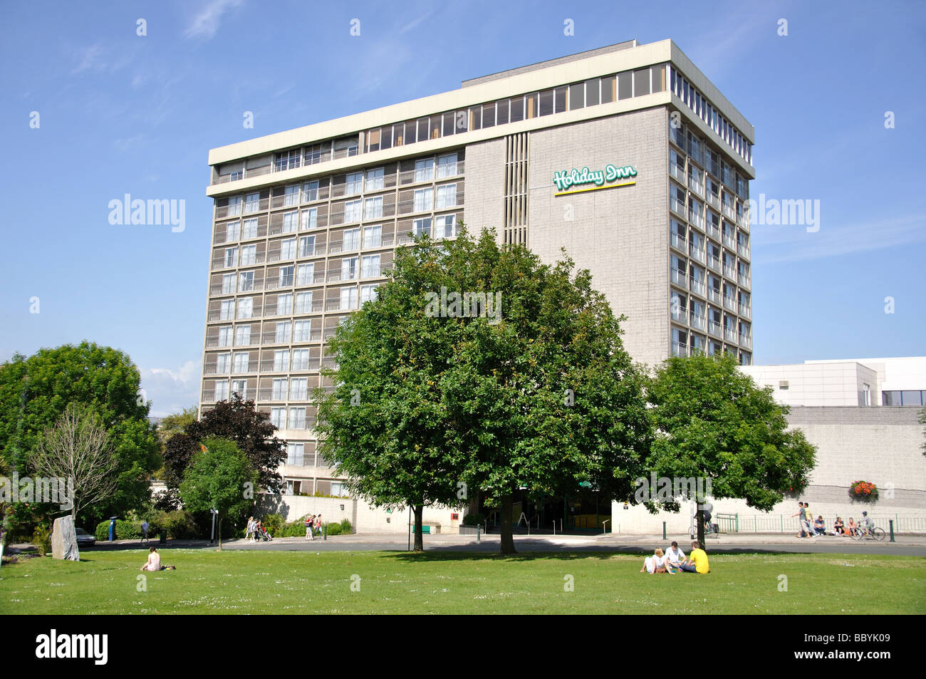 Holiday Inn, Armada modo, Plymouth Hoe, Plymouth Devon, Inghilterra, Regno Unito Foto Stock