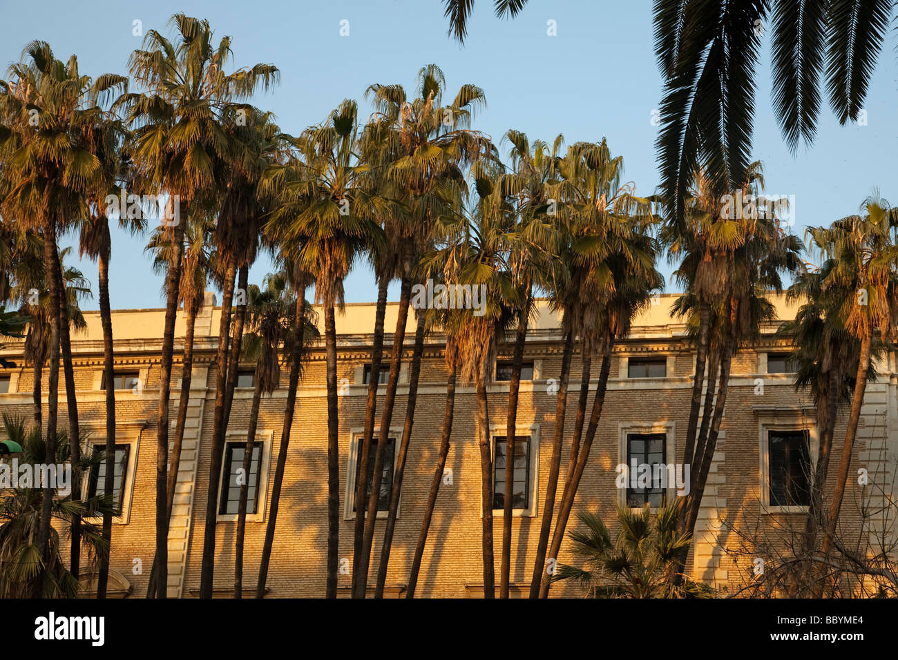 Palacio de la aduana en Málaga Costa del Sol Andalucía España Aduana Palace a Malaga Costa del Sol Andalusia Spagna Foto Stock