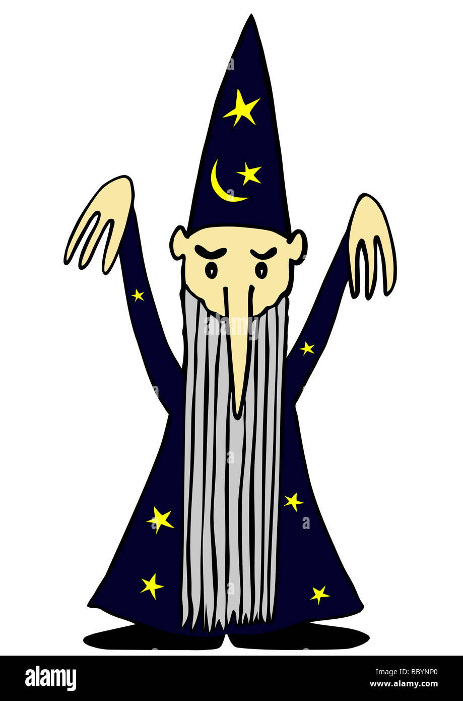 Il mago Foto Stock