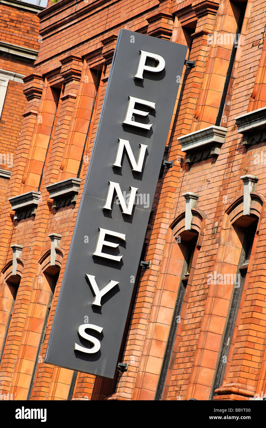 La Penneys department store su Maria St Dublino Repubblica di Irlanda Foto Stock