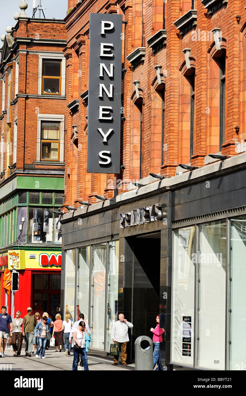 La Penneys department store su Maria St Dublino Repubblica di Irlanda Foto Stock