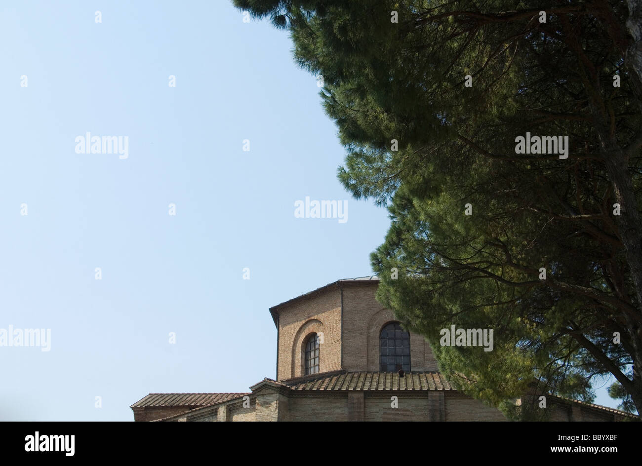 Ravenna Italia la Basilica di Sant'Apollinare Nuovo Foto Stock