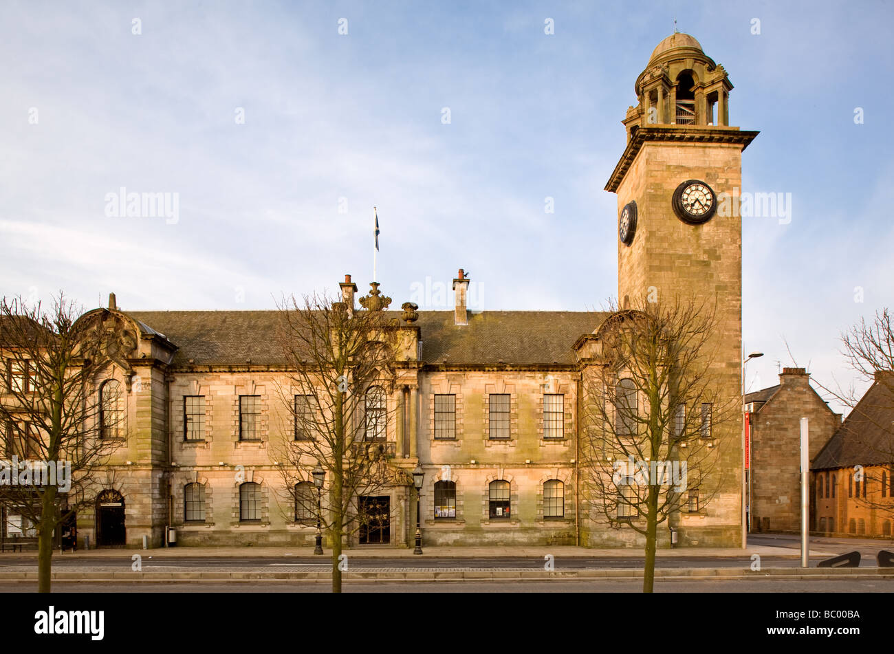 Clydebank Town Hall, Clydebank, Scozia. Foto Stock