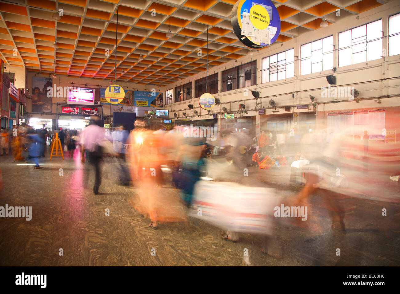 Fotografia di viaggio da India, nello Stato del Tamil Nadu,strade di Chennai, Madras Foto Stock