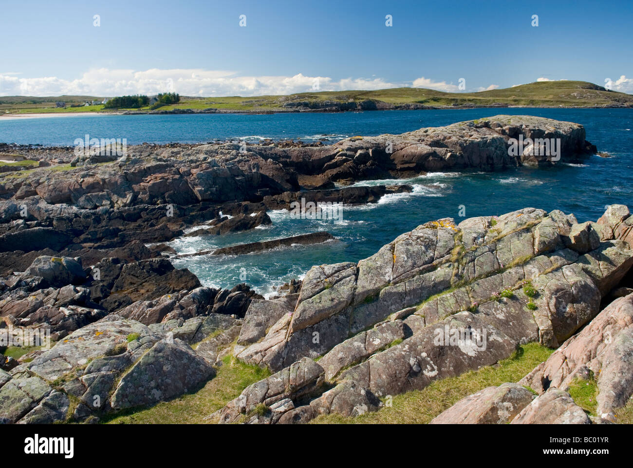 Gruinard Bay Wester Ross Scozia Scotland Foto Stock