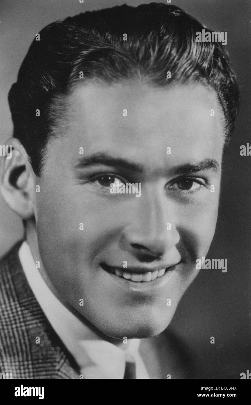 Errol Flynn (1909-1959), attore australiano, c1930s. Artista: sconosciuto Foto Stock