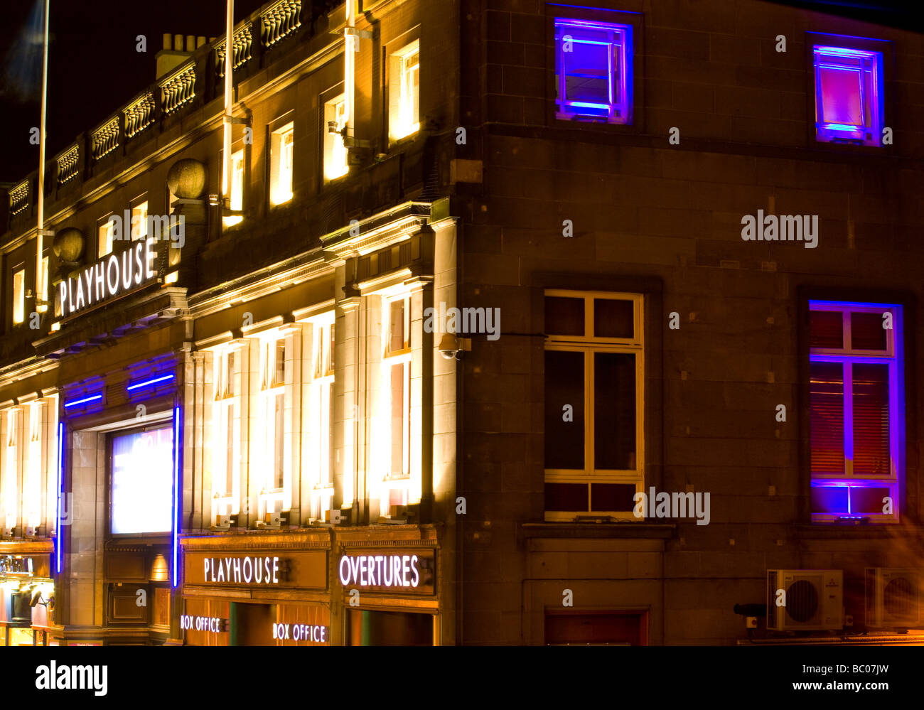 Scozia Edinburgh Playhouse, originariamente aperto come un cinema nel 1929 fu progettato dall'architetto Giovanni Fairweather Foto Stock