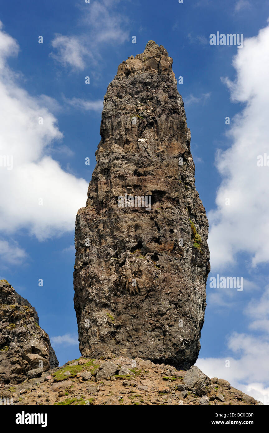 Il vecchio uomo di Storr. Il Storr, Trotternish, Isola di Skye, Ebridi Interne, Scotland, Regno Unito, Europa. Foto Stock