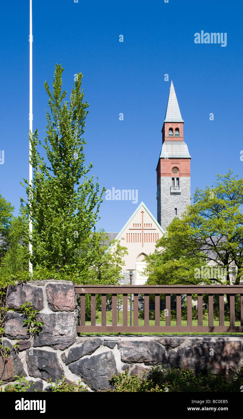 Museo nazionale della Finlandia a Helsinki Foto Stock