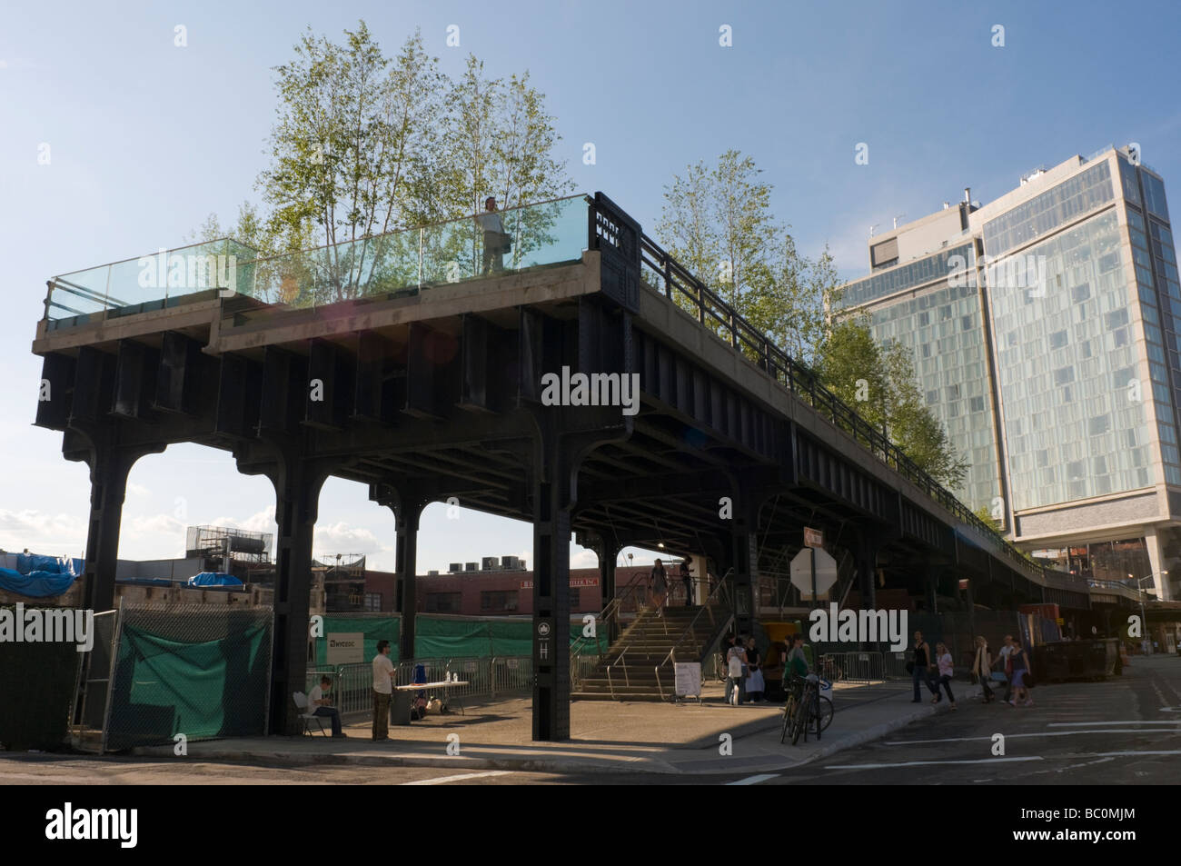 La High Line Foto Stock