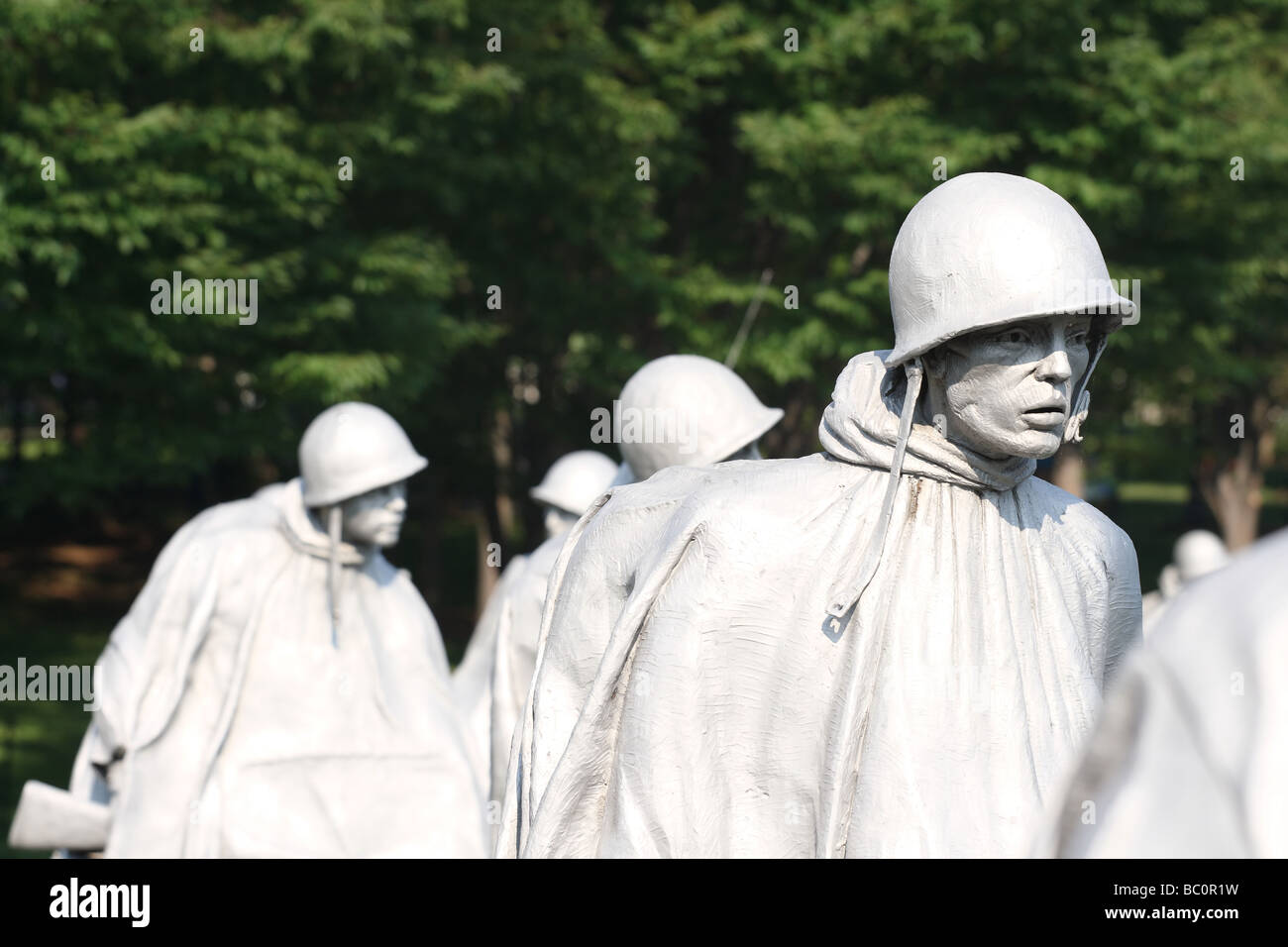 Korean War Memorial, Washington DC Foto Stock