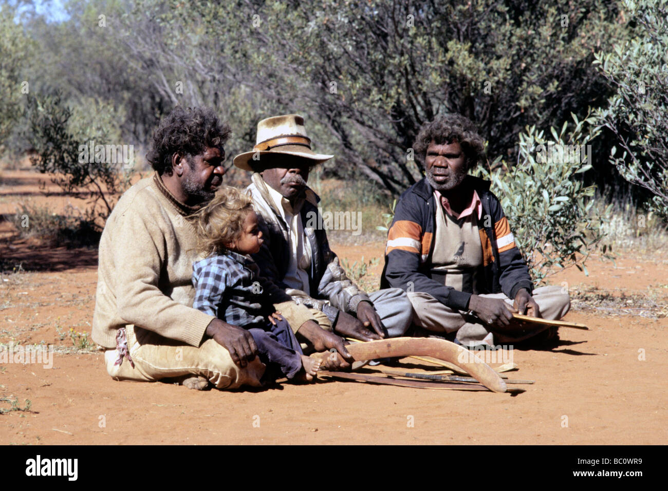 Aboriginal Foto Stock