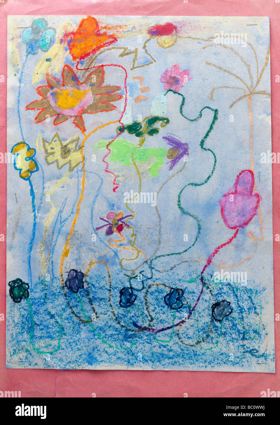 Childs disegno Foto Stock