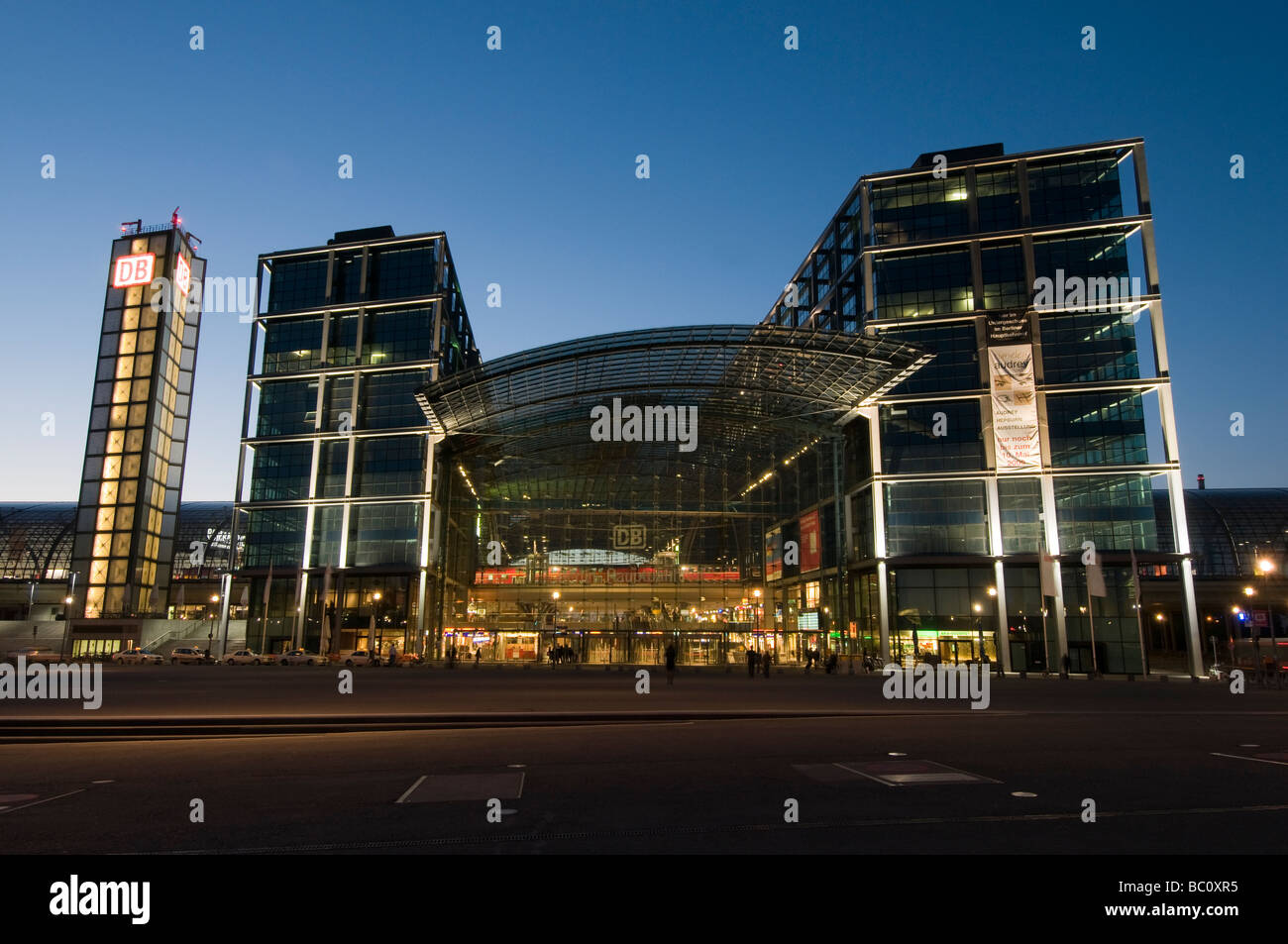 Berlin Hauptbahnhof Foto Stock