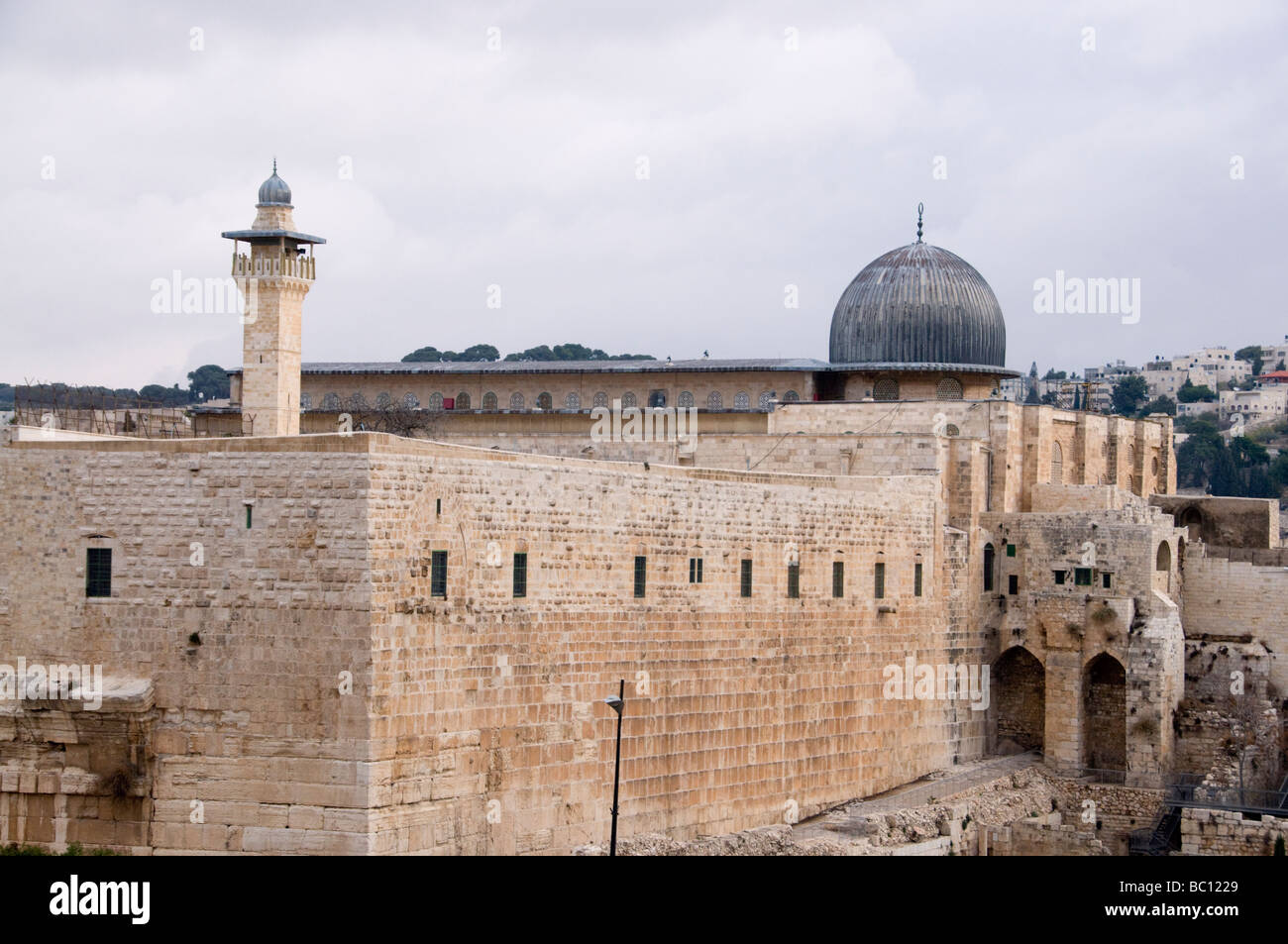 Moschea Al Aqsa Gerusalemme Israele Foto Stock
