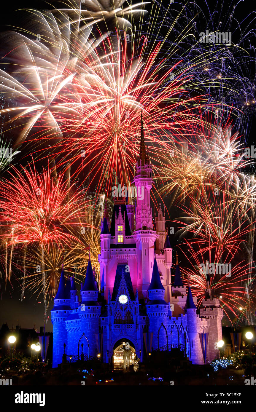 Disney World,Orlando,Florida, Stati Uniti d'America,'Disney mondo',Magic Kingdom Foto Stock