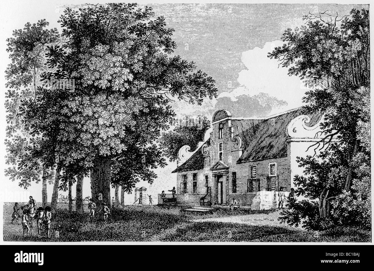 Azienda vinicola Groot Constantia, Sud Africa, XVIII secolo (1931). Artista: sconosciuto Foto Stock