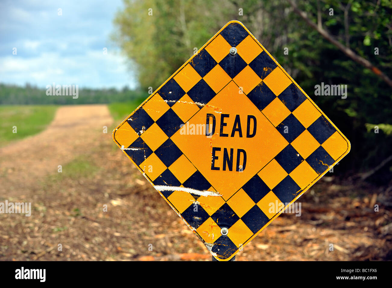 Dead End segno 09515 Foto Stock