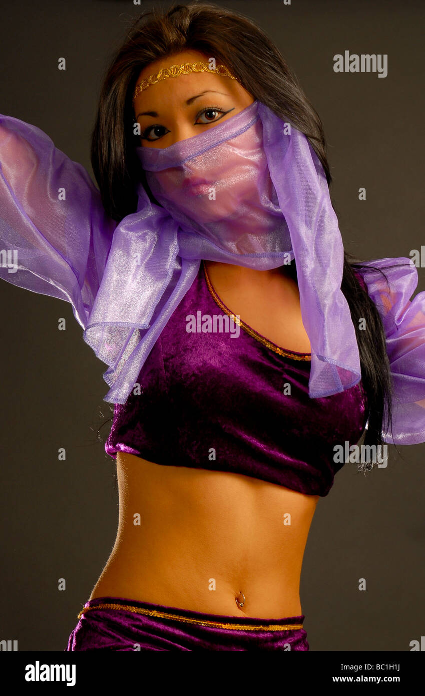 Ragazza dell'harem Foto Stock