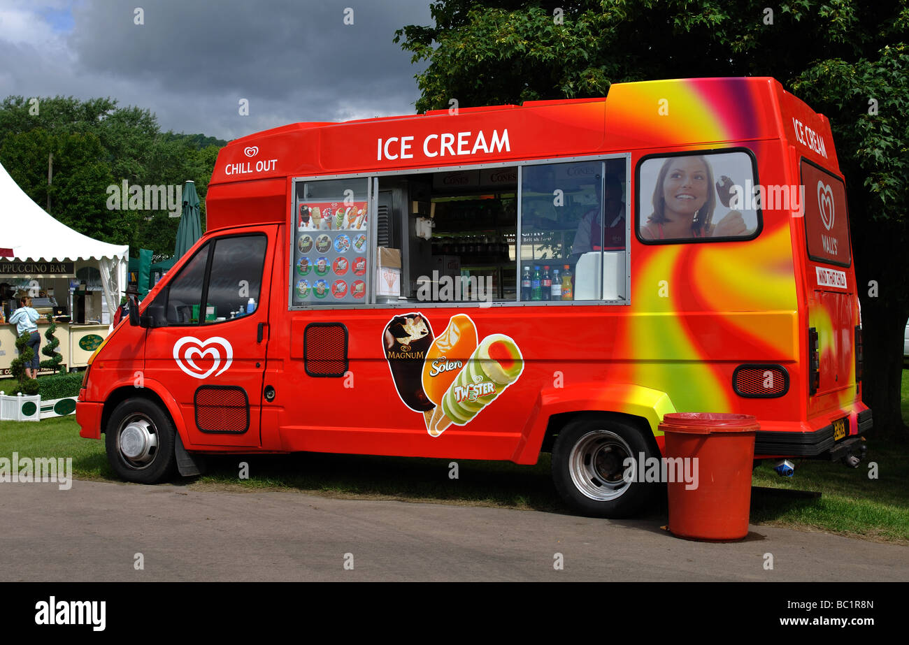 Ice Cream van Foto Stock