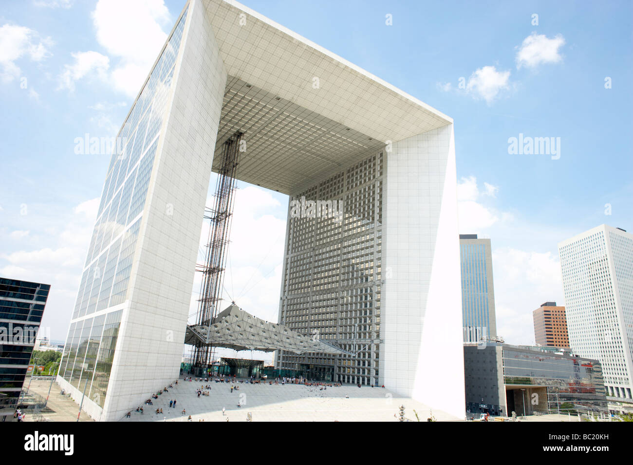 Grand Arch a La Defense Parigi Foto Stock