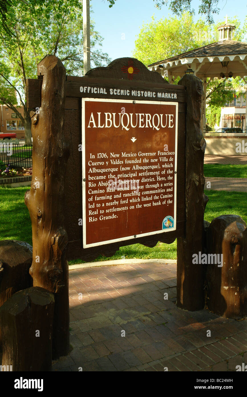 Albuquerque, New Mexico, NM Foto Stock