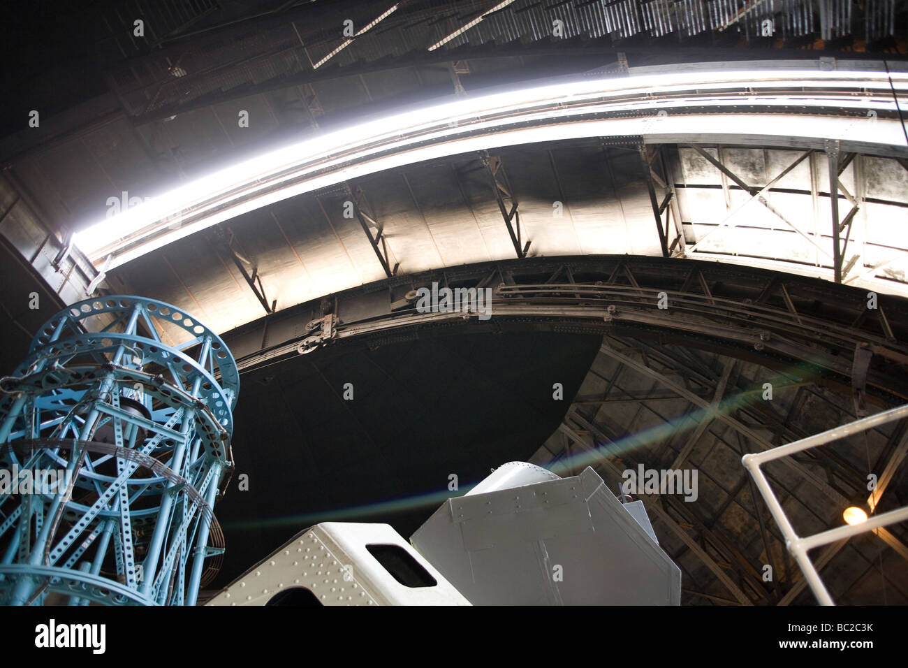 Osservatorio di Mount Wilson (FMO) è un osservatorio astronomico del telescopio nella Contea di Los Angeles, California Montagne di San Gabriel Foto Stock