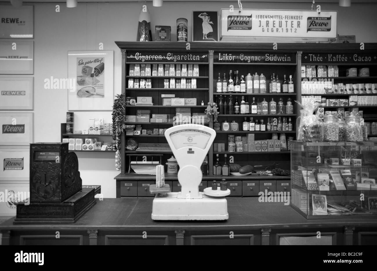 Rewe Musei store Foto Stock