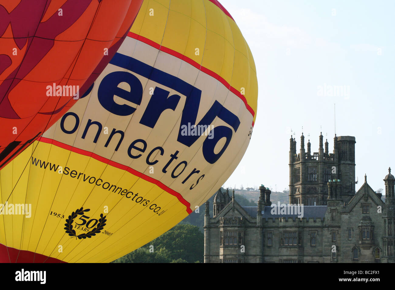 Balloon Festival in Margam Park West Glamorgan South Wales UK Foto Stock