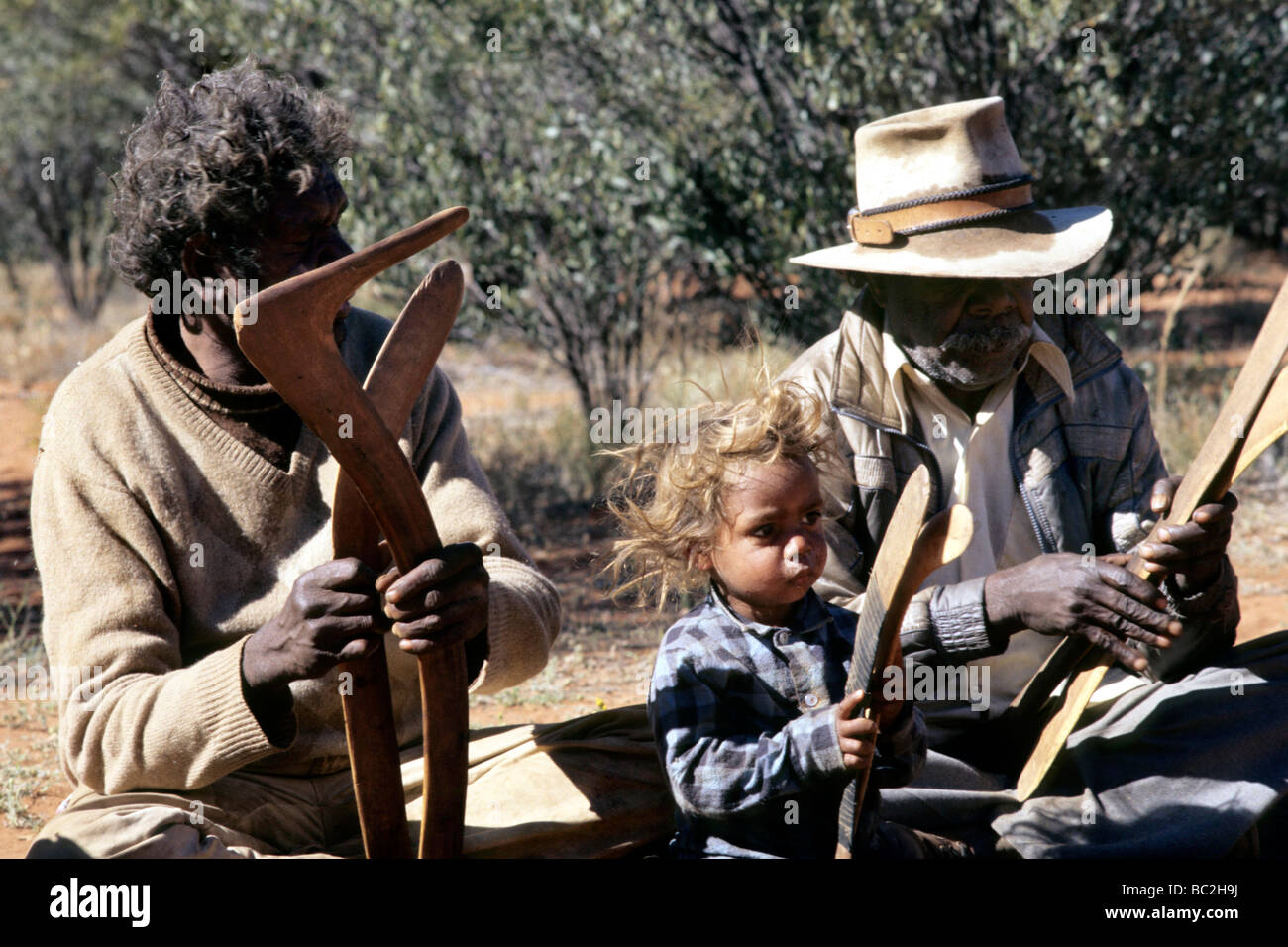 Aboriginal Foto Stock